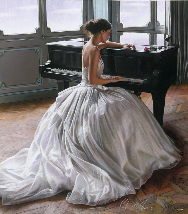 Glamour Oil Paintings Rob Hefferan